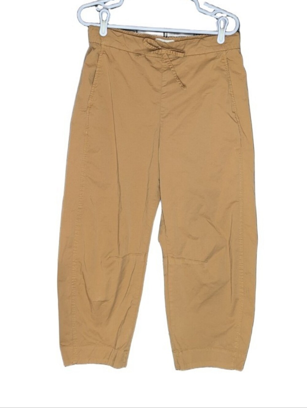 Everlane Womens Easy Barrel Pant Oak Brown Drawstring Size Medium